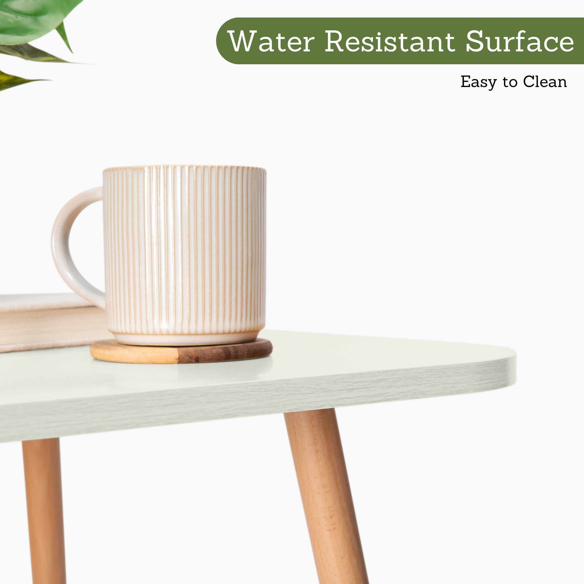 Square Side Table Industrial End Table for Coffee - Decomil