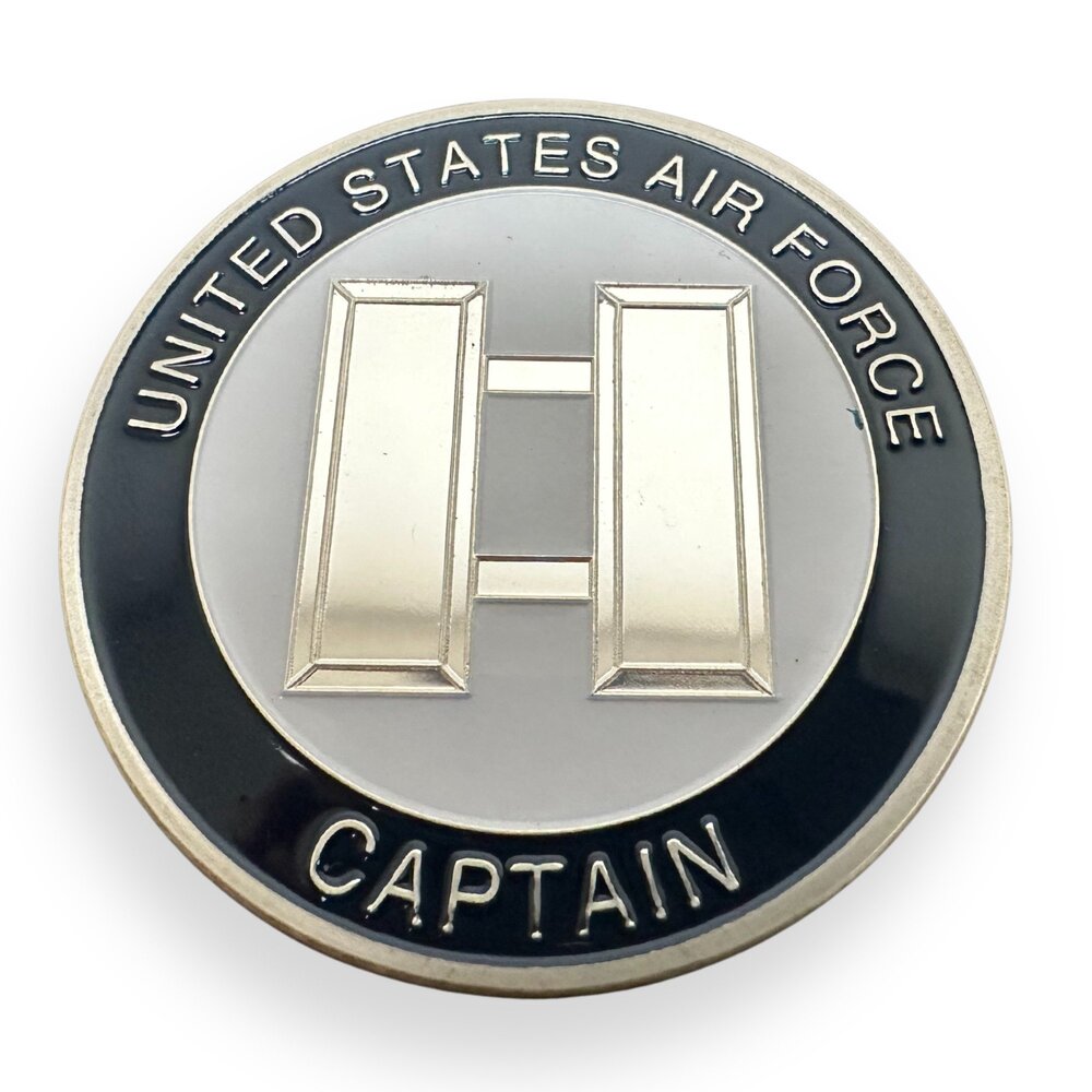 Military Challenge Coins, AIR FORCE, Captain