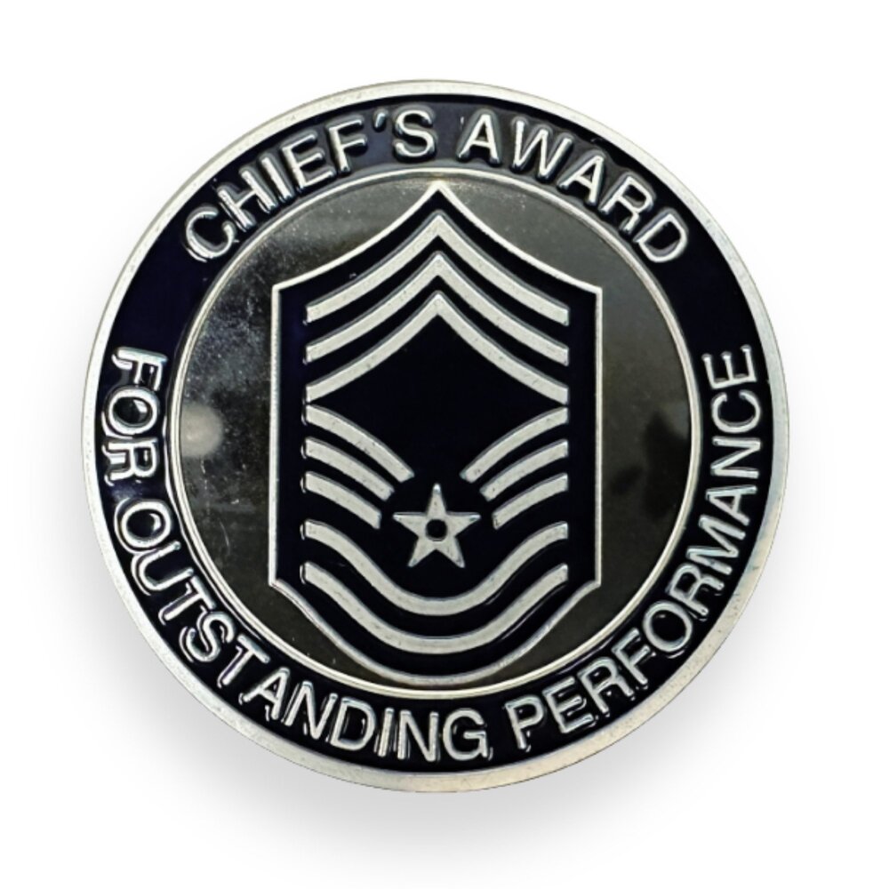 Military Challenge Coins, AIR FORCE, Chief's Award