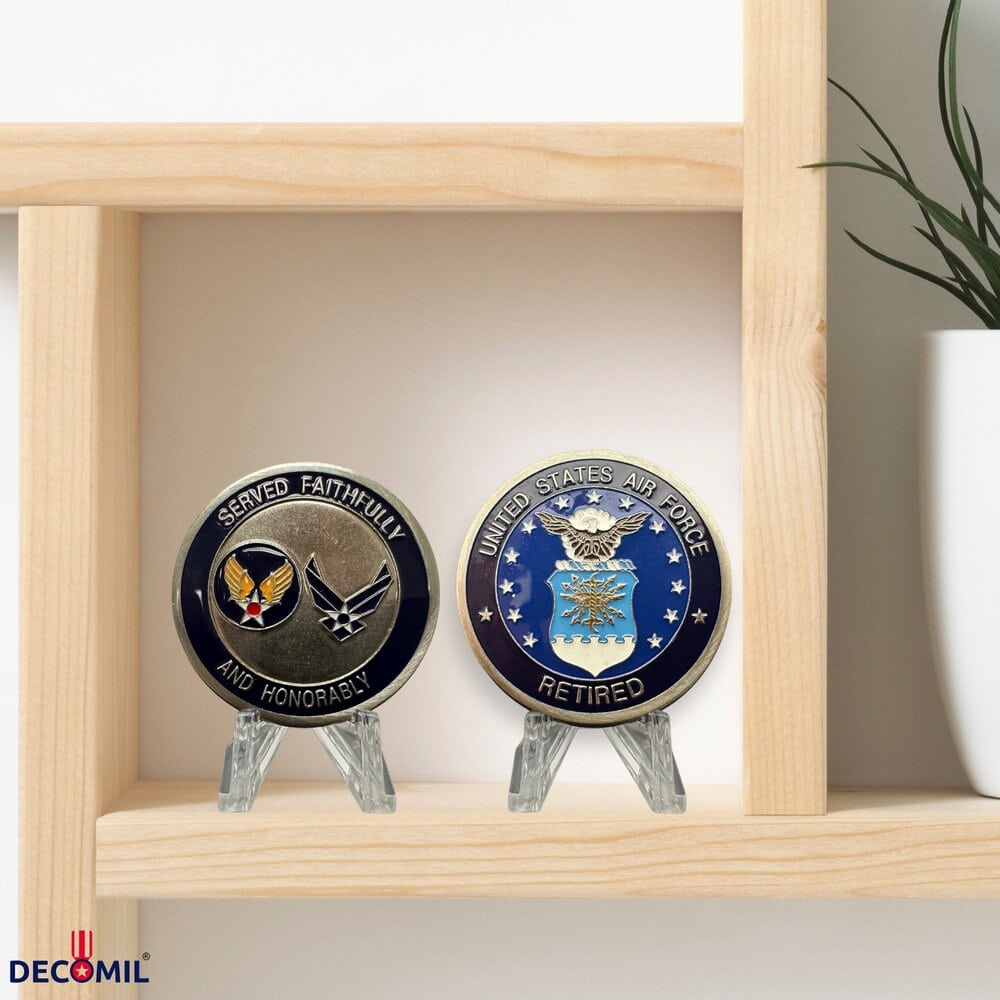 Military Challenge Coins, Air Force Service - 1