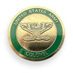 Colonel military challenge coins of united states