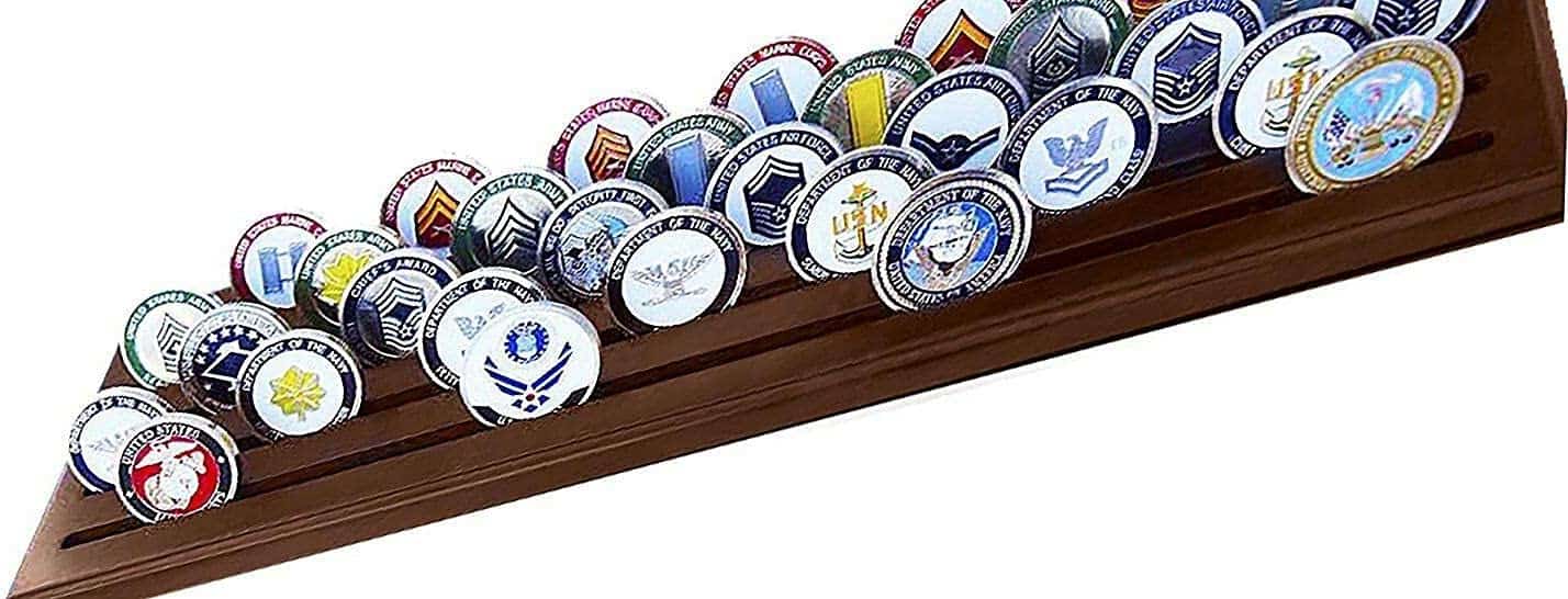 5 Rows Challenge Coin Holder 3