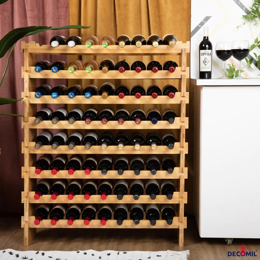 9 Compelling Advantages of 72 Bottle Stackable Wine Rack