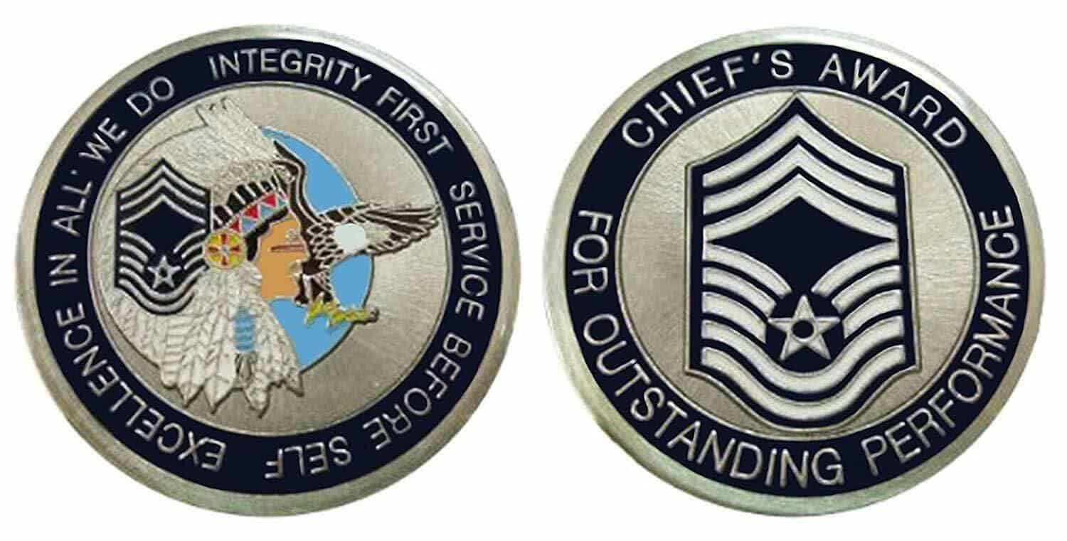 Two Custom Challenge Coins