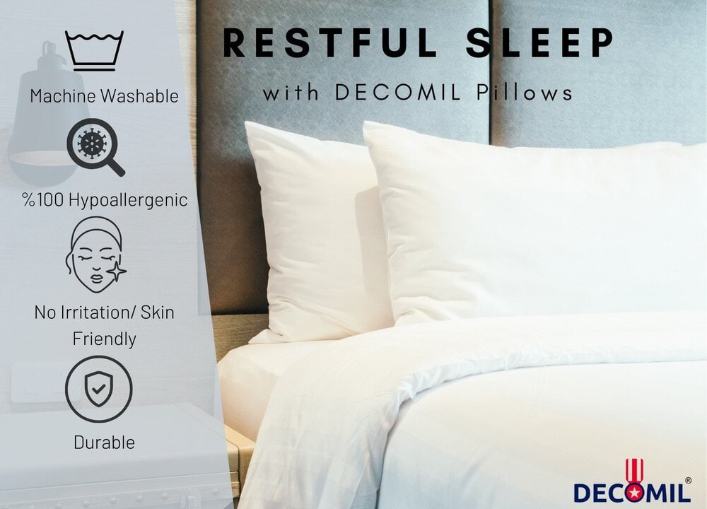 Luxury Sleeping Pillows and their specifications.
