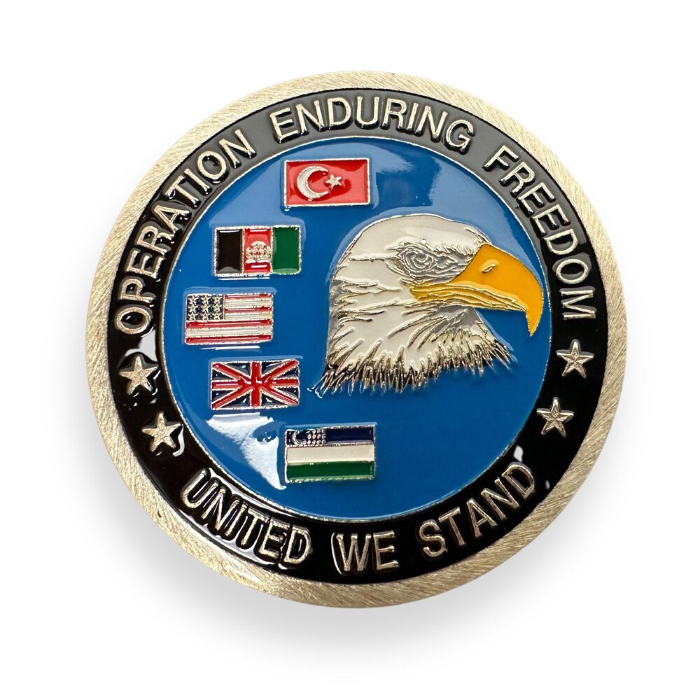 Military Challenge Coins, Operation Enduring Freedom -2