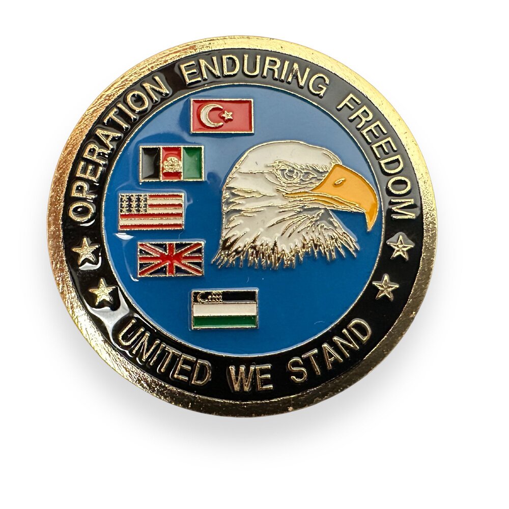 Military Challenge Coins, Operation Enduring Freedom - 4