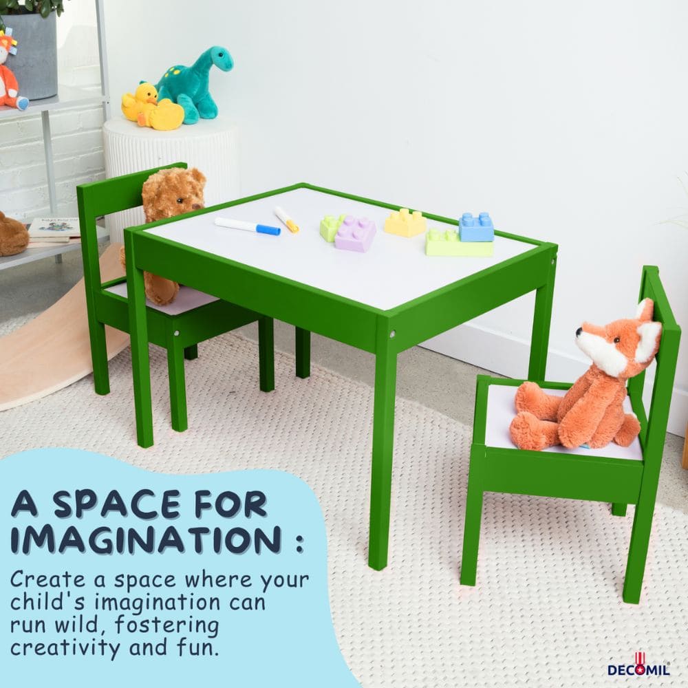 Toddler Kids Activity Table and Chairs, Kids Table And Chairs -8