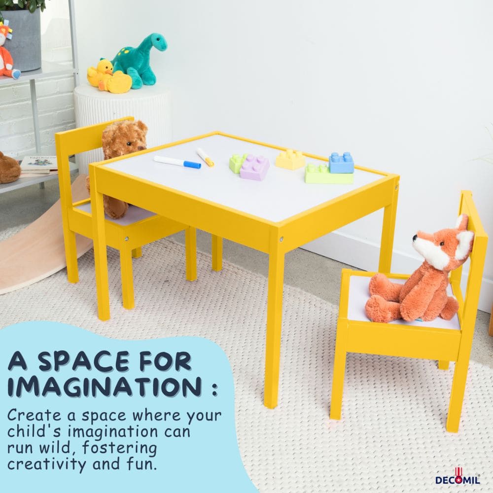 Toddler Kids Activity Table and Chairs, Kids Table And Chairs 15