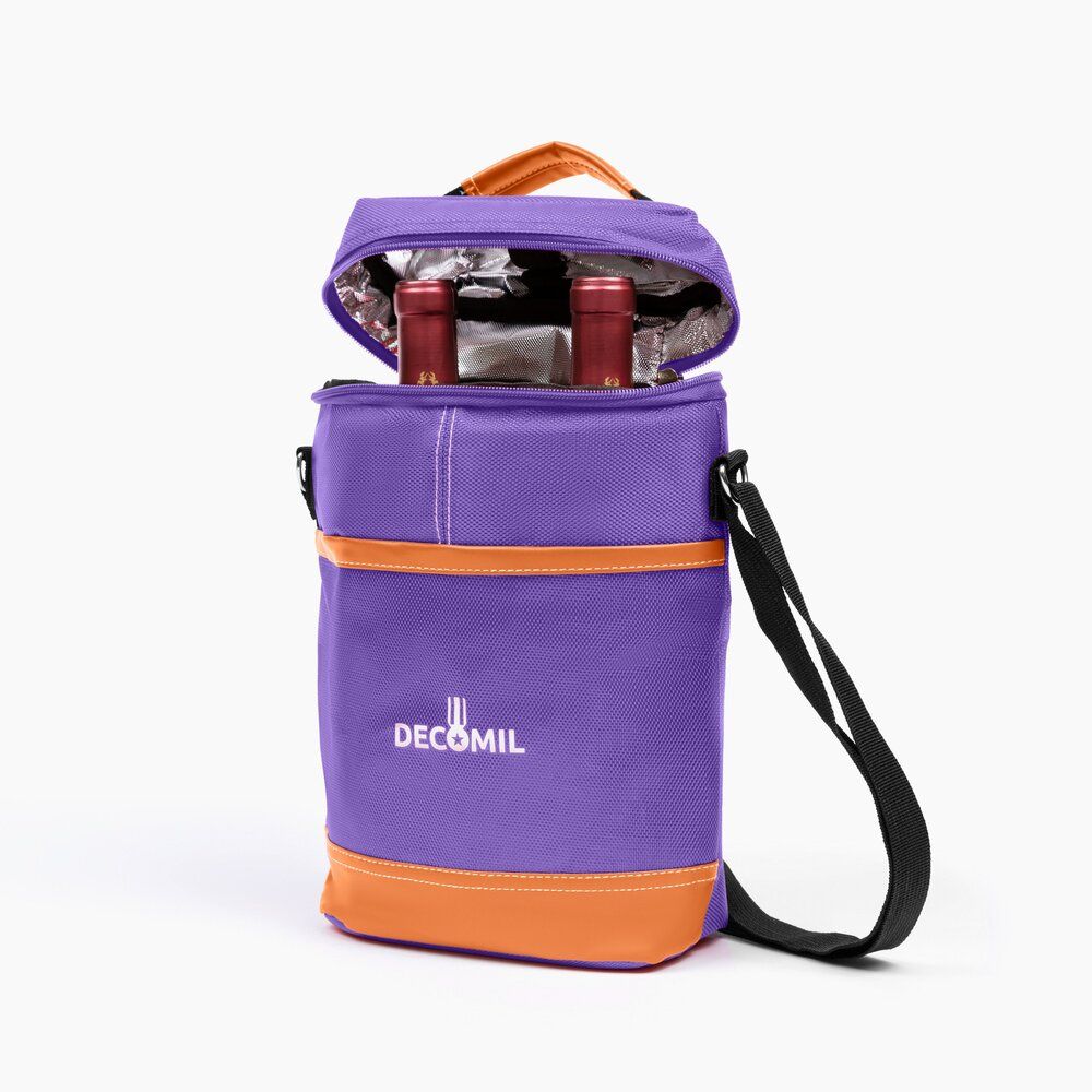 wine tote bag, wine purse, wine carrier, wine tote, Wine Tote Carrier purple