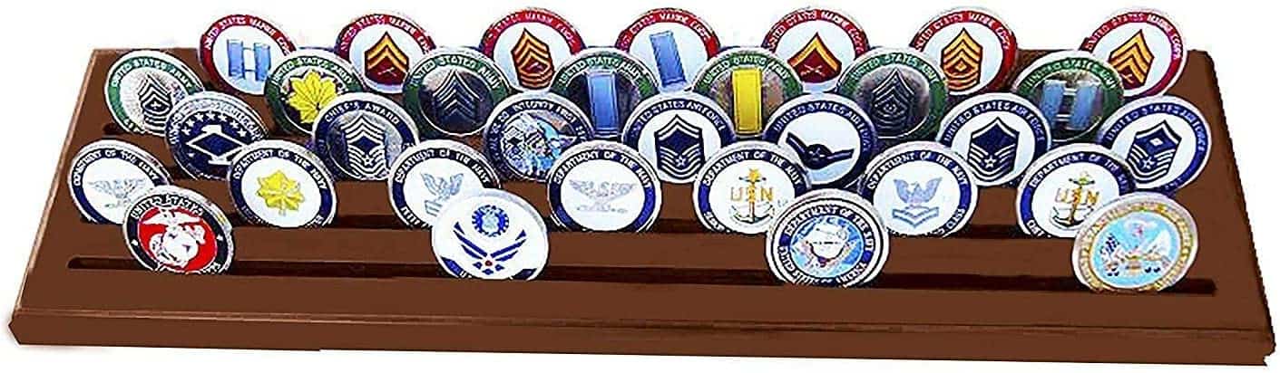 5 Rows Challenge Coin Holder - Large 2