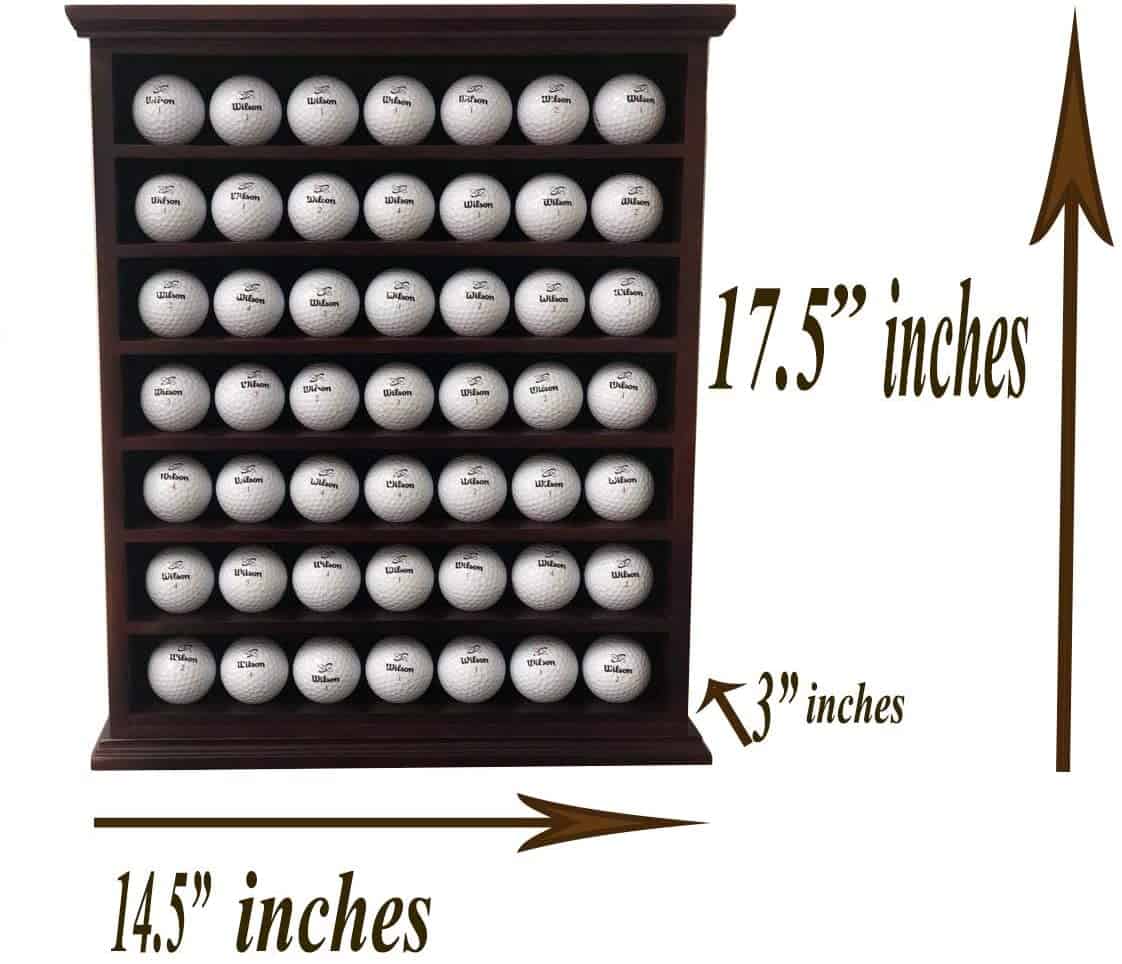 Golf Ball Display Case (49), No Door - Decomil  Store 4