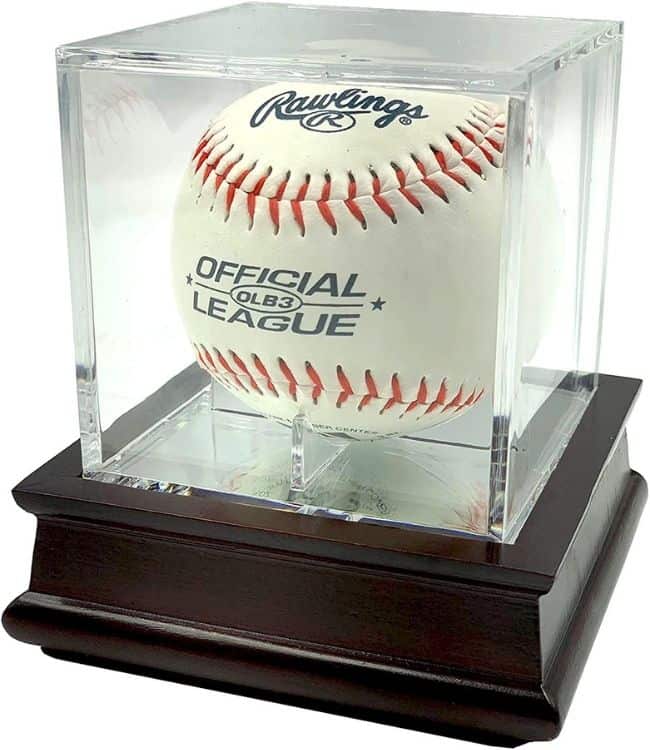 Single Baseball Display Case, Baseball Holder 1