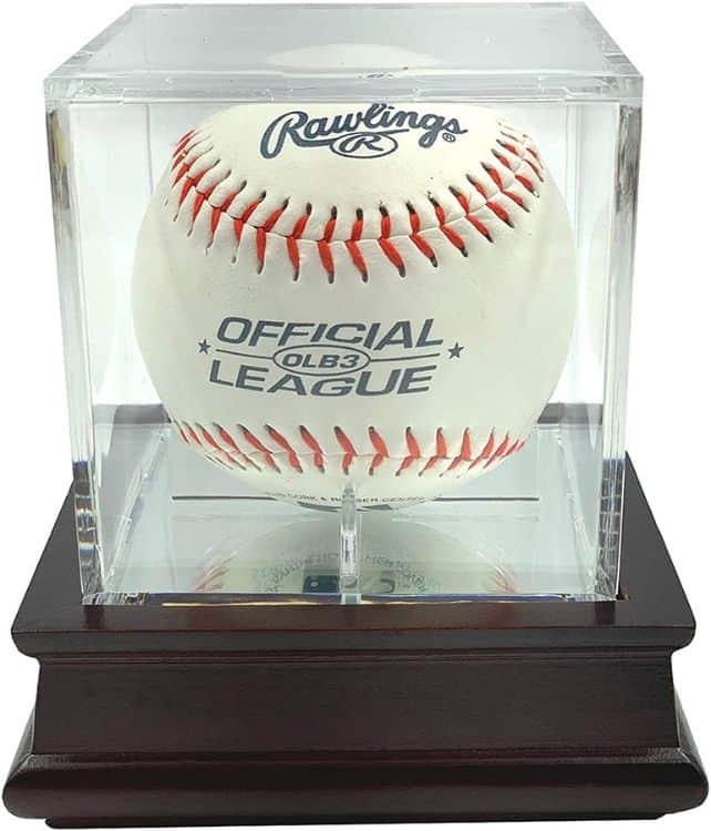 Single Baseball Display Case, Baseball Holder 2