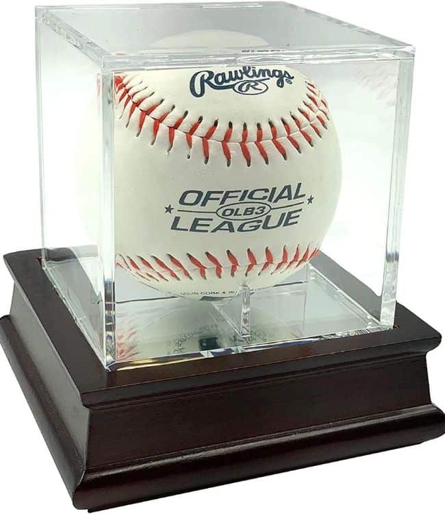 Single Baseball Display Case, Baseball Holder 3