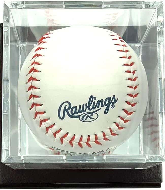 Single Baseball Display Case, Baseball Holder 4